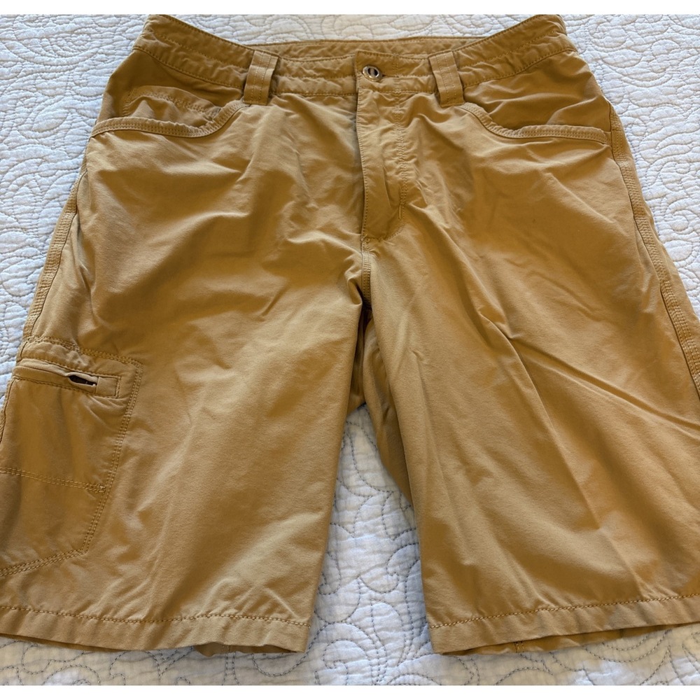 Patagonia Quandary Cargo Shorts Mens Size 30 Tan 9.5" Hiking Outdoors  57826